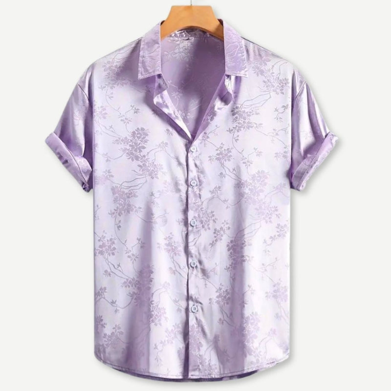 León™ - Camisa Midnight Bloom