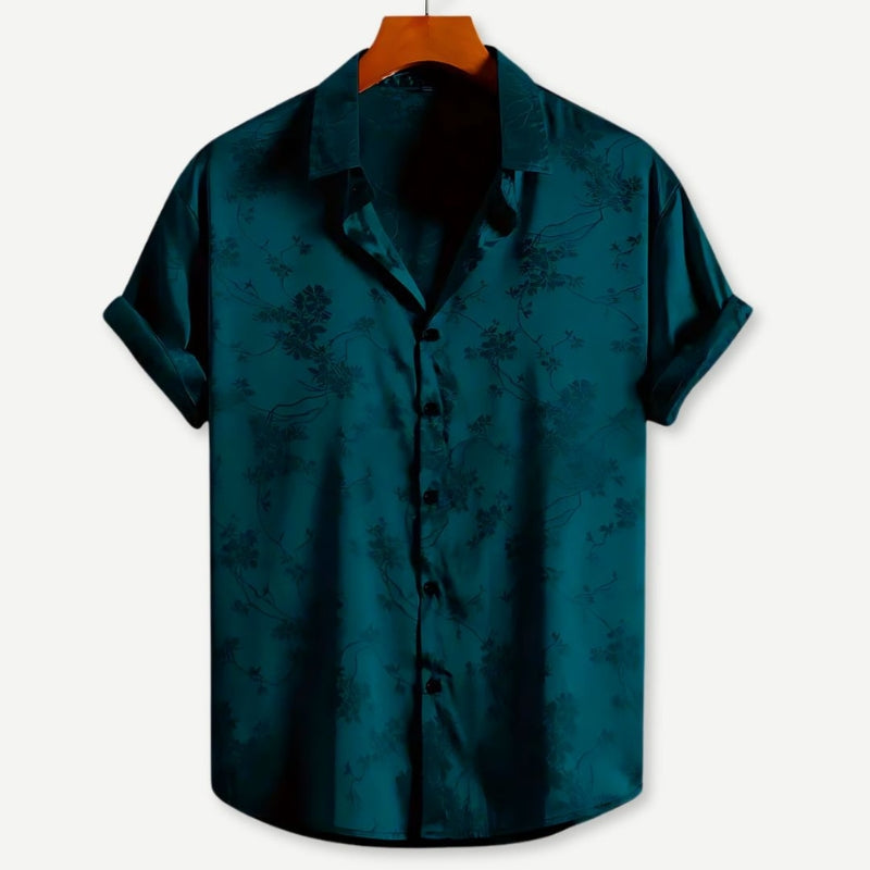 León™ - Camisa Midnight Bloom