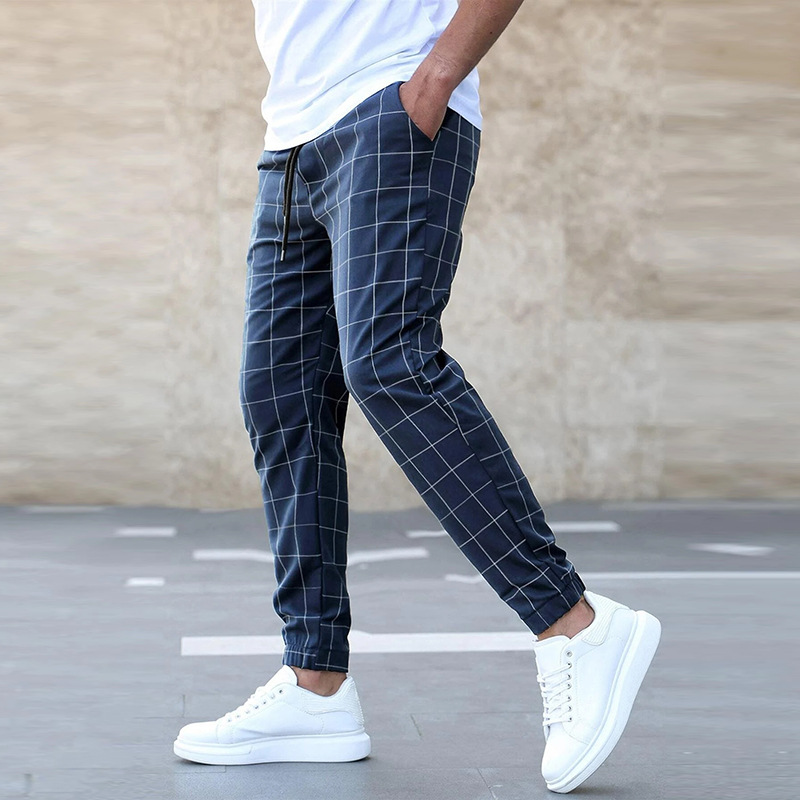 Henri™ - Pantalones a cuadros de lujo para hombre