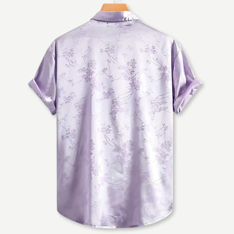 León™ - Camisa Midnight Bloom