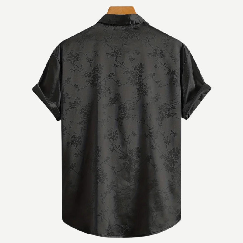 León™ - Camisa Midnight Bloom